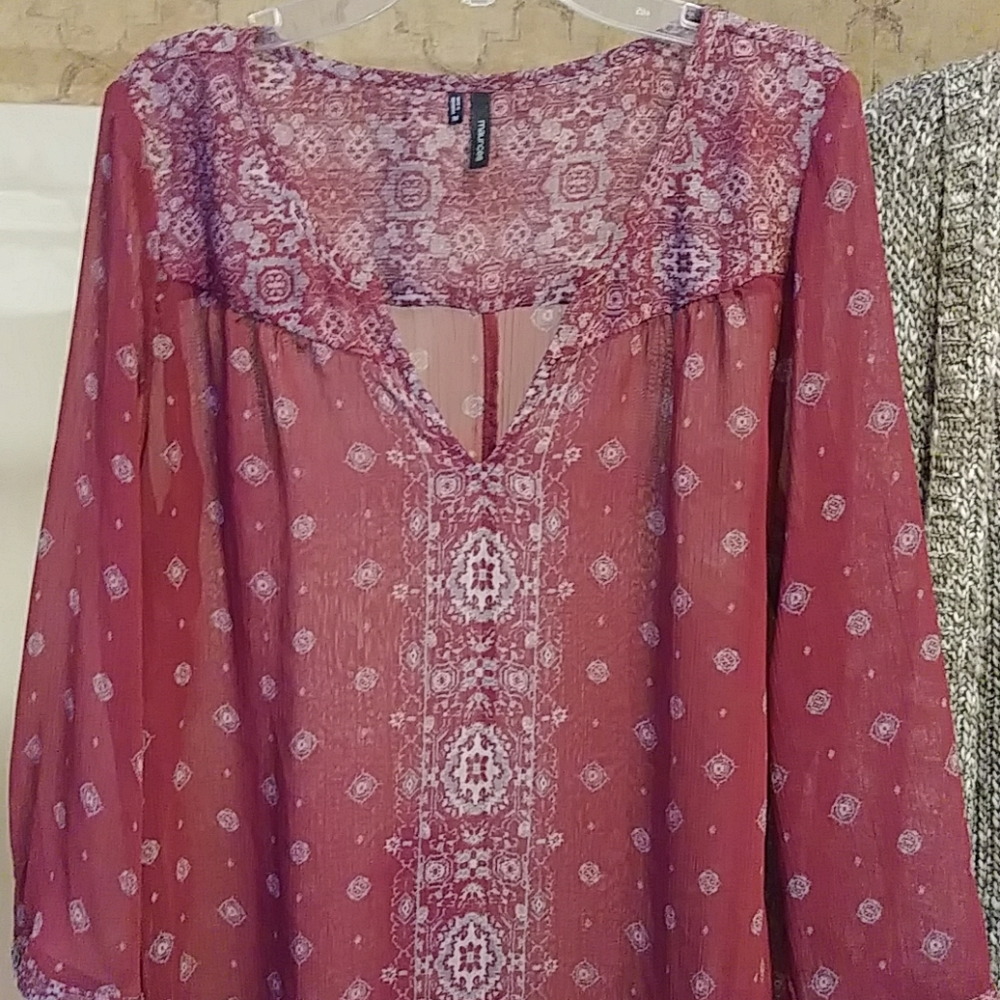 Sheer top